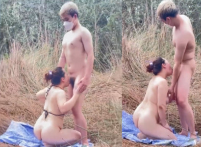 Thanh niên được chị máy bay cho chơi public trong rừng